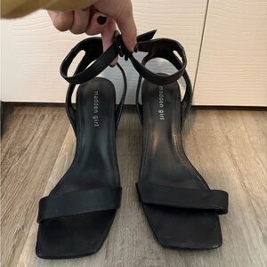 Madden Girl Elegant Black Heels